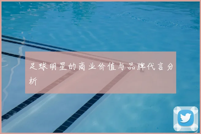 足球明星的商业价值与品牌代言分析