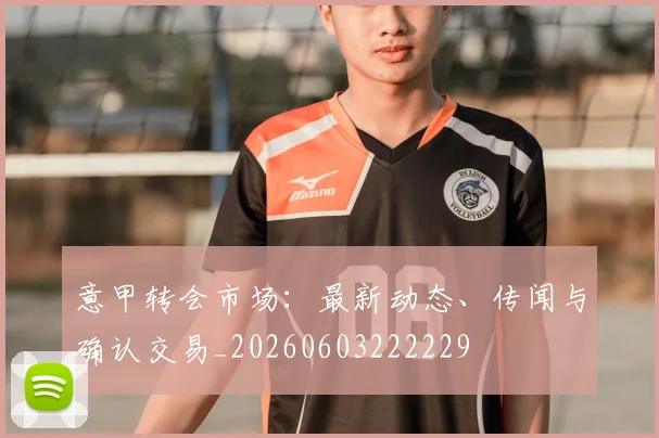 意甲转会市场：最新动态、传闻与确认交易_20260603222229